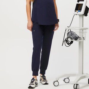Figs Zamora Maternity Scrubs Small Navy Blue